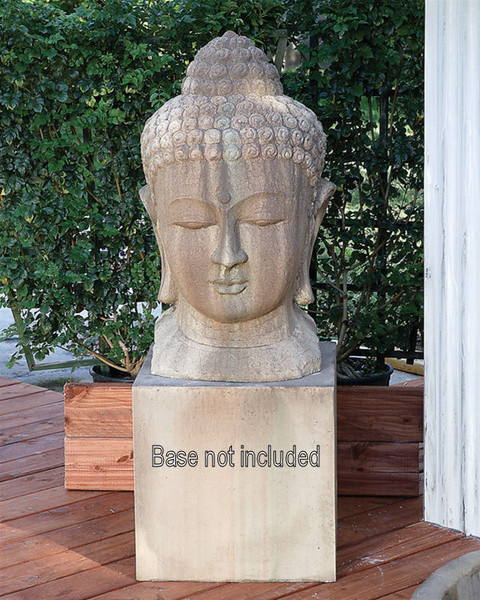 Buddha Head Bust Sculpture Giant Size